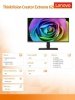 Lenovo Monitor 27.0 ThinkVision Creator Extreme LED HDR 62A6RAT3EU